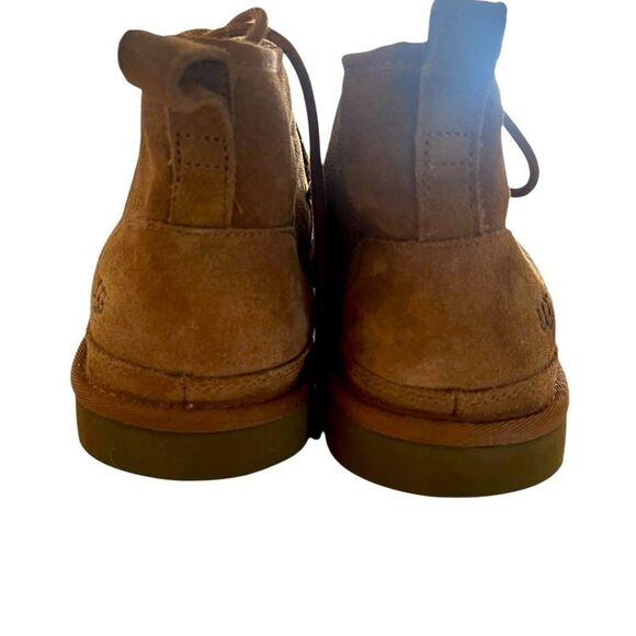 Like new UGG Neumel Chestnut Lace up ankle boots. main image 4